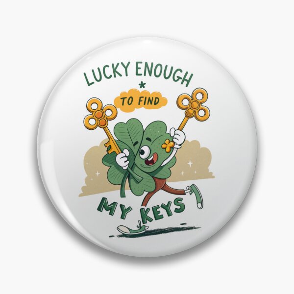 Item preview, Lucky enough to find my keys designed and sold by Lucky 777.