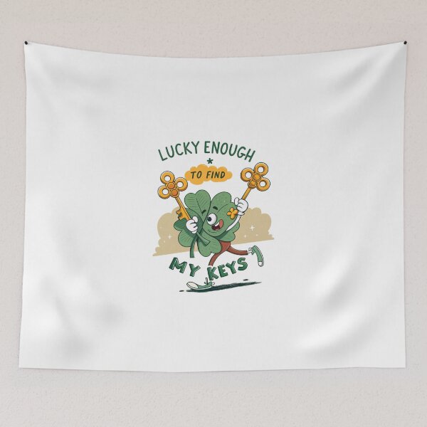 Item preview, Lucky enough to find my keys designed and sold by Lucky 777.