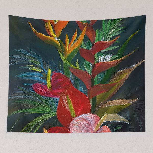 Item preview, Hawaiian Heliconia Arrangement designed and sold by J Marielle Designs.