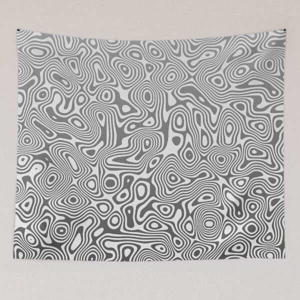 Item preview, Damascus Steel Monochrome Pattern designed and sold by PatternDesign01.