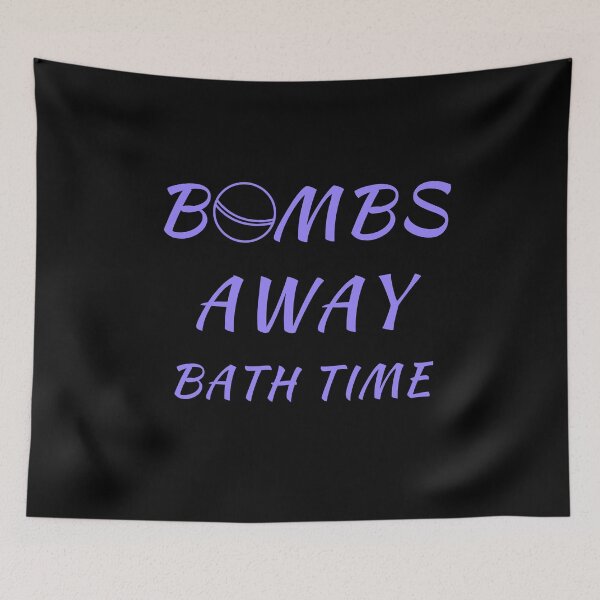 Item preview, Bombs Away Bath Time T Shirt fizzing essential oils bubbles rose designed and sold by we1000.