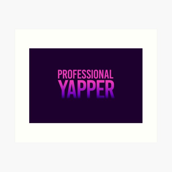 Item preview, Professional Yapper in Dark Pink designed and sold by luv-fi.