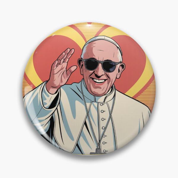Item preview, Pope Amerikano - Leon Pop-Art – The cool saint with a modern look designed and sold by KolbaVison.