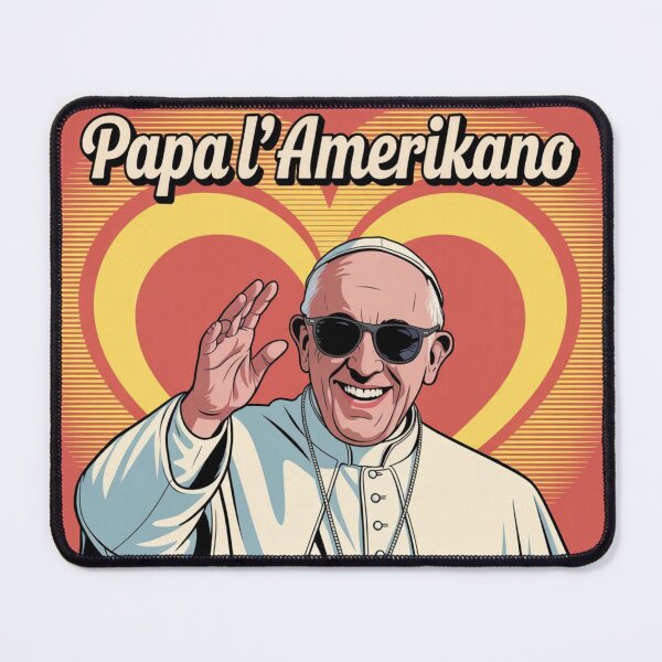 Item preview, Pope Amerikano - Leon Pop-Art – The cool saint with a modern look designed and sold by KolbaVison.