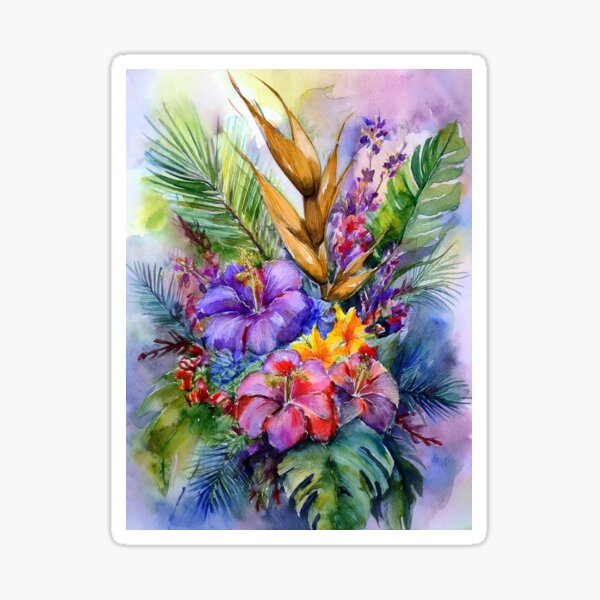 Item preview, Hawaiian Purple Hibiscus  designed and sold by J Marielle Designs.