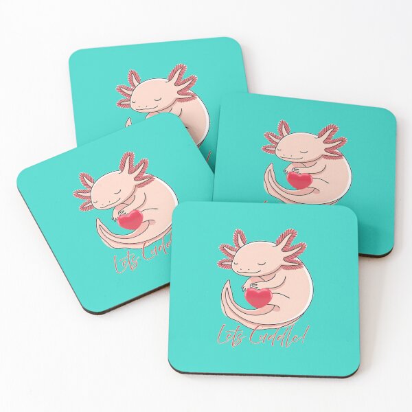 Item preview, Axolotl's Lets Cuddle designed and sold by The Digital Compass.