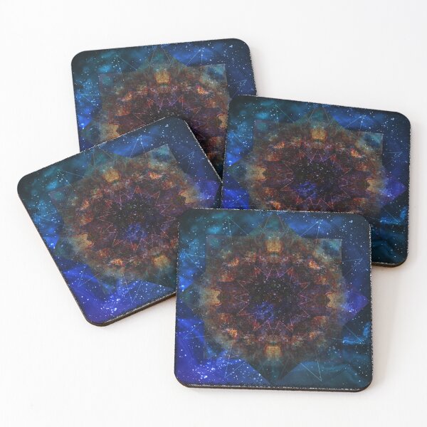 Item preview, In Space We're All Rock Stars - Rust Kaleidoscope designed and sold by Tortoise Productions.