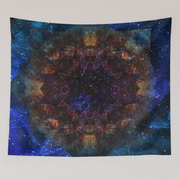 Item preview, In Space We're All Rock Stars - Rust Kaleidoscope designed and sold by Tortoise Productions.