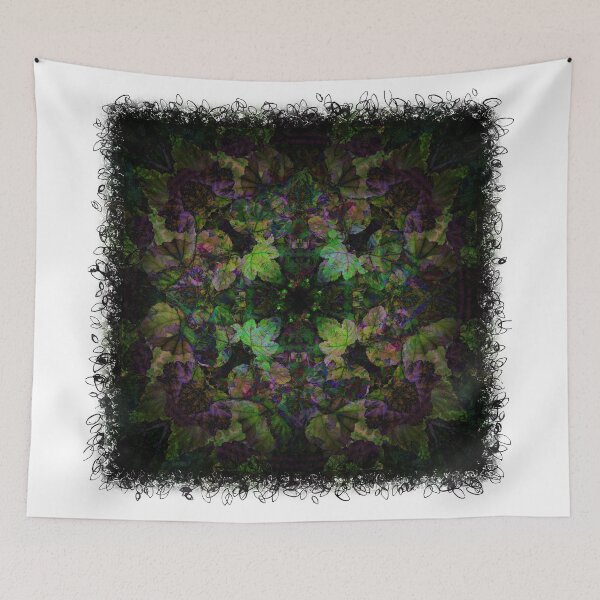Item preview, Deep in the Ivy - Leaves Kaleidoscope designed and sold by Tortoise Productions.