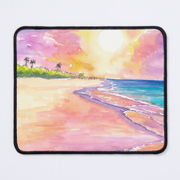 Item preview, Pink Sands Beach Stroll on Harbour Island Bahamas designed and sold by artshop77.