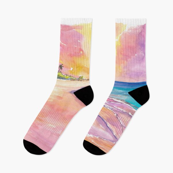 Item preview, Pink Sands Beach Stroll on Harbour Island Bahamas designed and sold by artshop77.