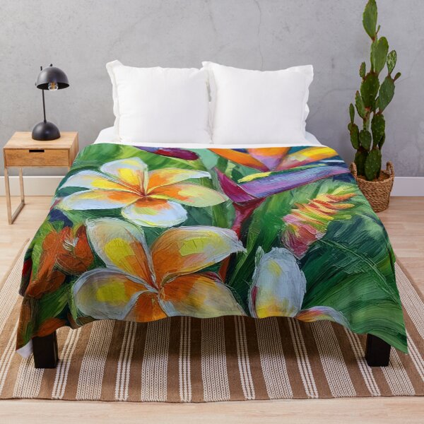 Item preview, Hawaiian Bird of Paradise and Plumeria designed and sold by J Marielle Designs.