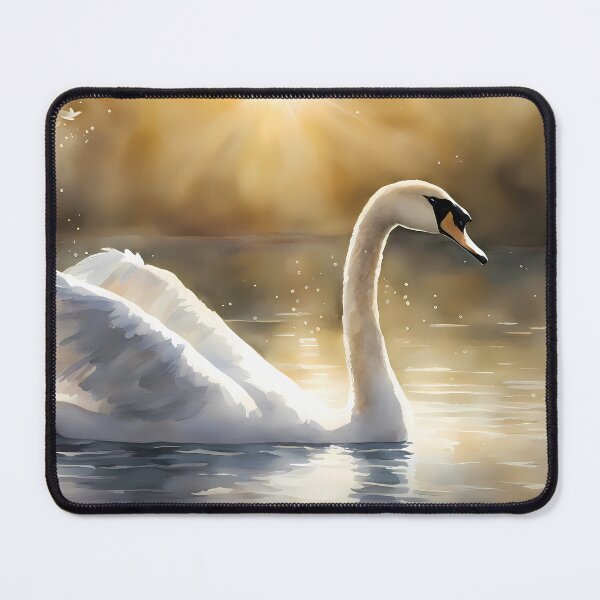 Item preview, White Swan at Sunrise designed and sold by CalmnessbyChoice.