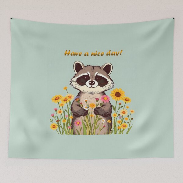 Item preview, Little Trendy Cute Raccoon Collection designed and sold by TrendyDesigne412.