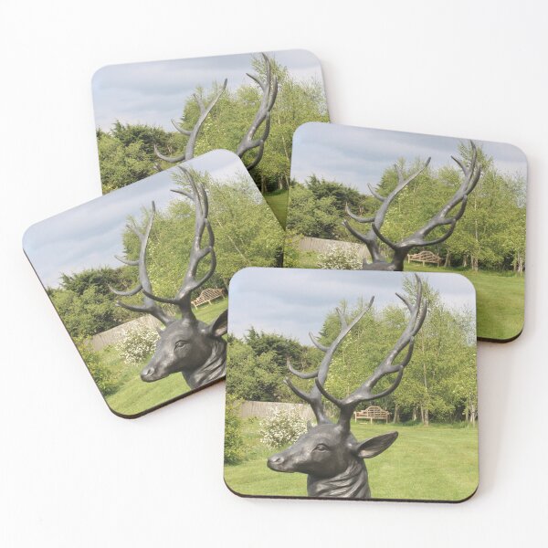 Item preview, Stag in the garden designed and sold by Colourful Wonderful.