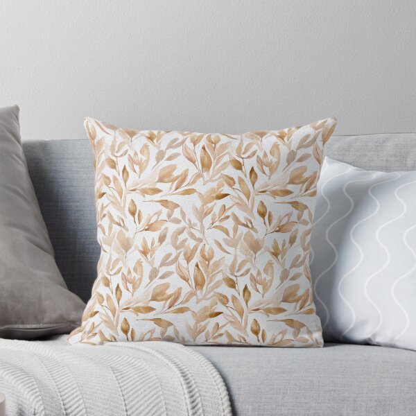 Artikel-Vorschau von Beige Abstraktes Pflanzen-Minimalistisches Muster, designt und verkauft von Magnolia Valley Art.