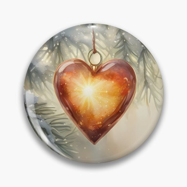 Item preview, Sunlight in Resin Heart designed and sold by CalmnessbyChoice.