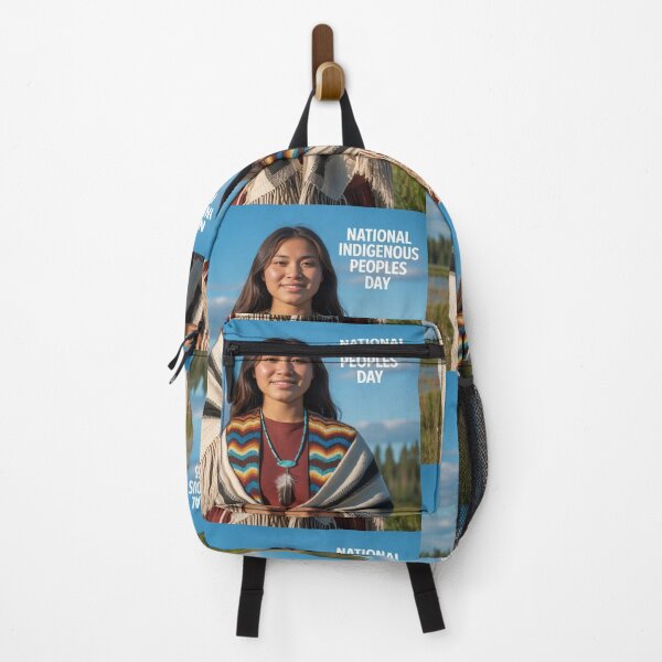 Item preview, National Indigenous Peoples Day - Proud Indigenous Woman in Traditional Attire designed and sold by InspiredCreatives.