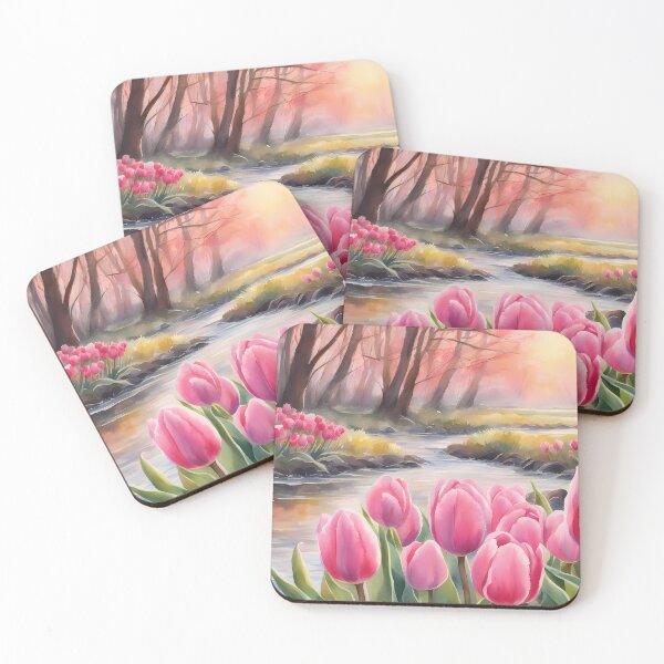 Item preview, Pink Wild Tulips designed and sold by CalmnessbyChoice.