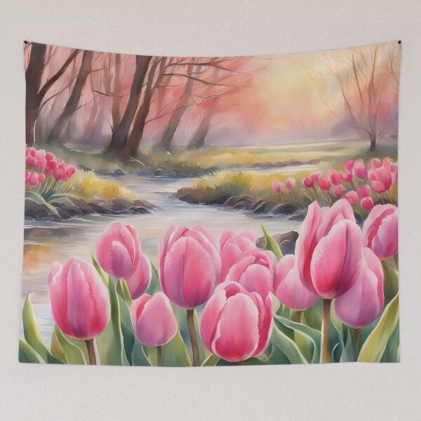 Item preview, Pink Wild Tulips designed and sold by CalmnessbyChoice.