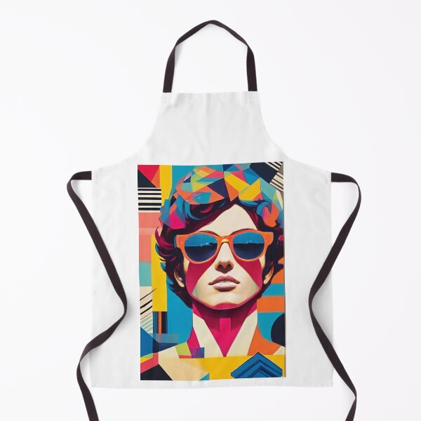 Aperçu de l'œuvre Buste néoclassique moderne et vibrant 2 créée et vendue par SparroCreative.