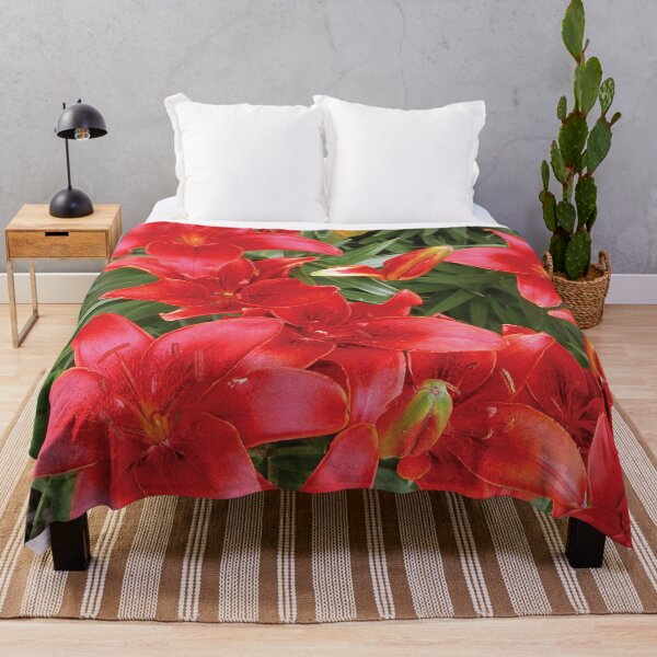 Item preview, Beautiful Bloom Red Spring Lilies Photo designed and sold by Here's To Endless Possibilities.
