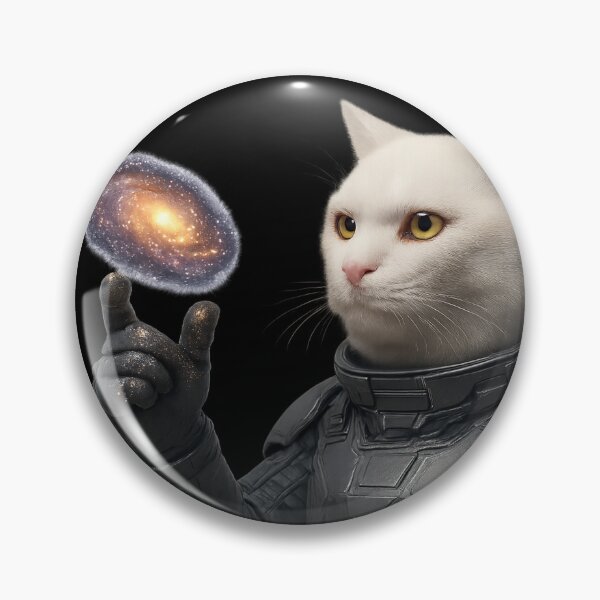 Item preview, Feline Astronaut Explorer | Cosmic Galaxy Art designed and sold by DibujandoPorfa.