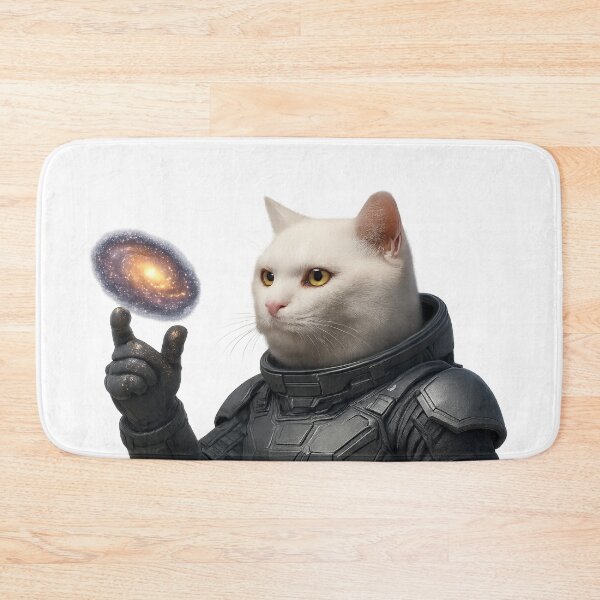 Item preview, Feline Astronaut Explorer | Cosmic Galaxy Art designed and sold by DibujandoPorfa.