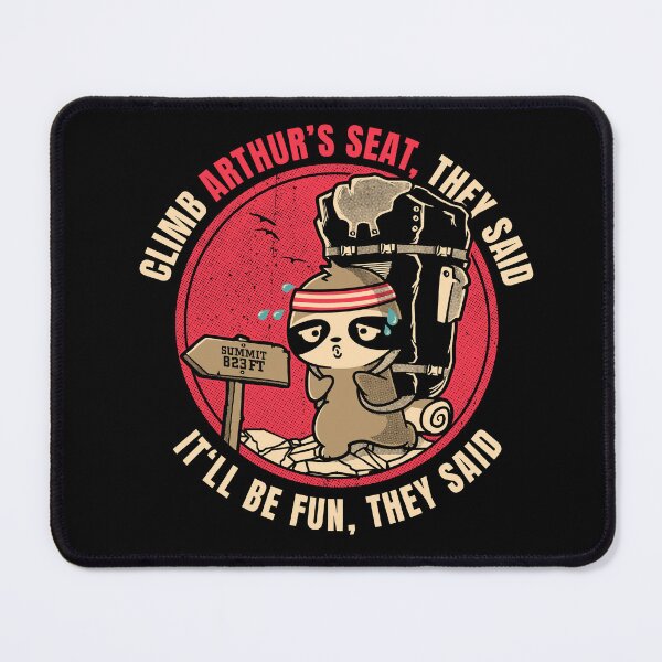 Item preview, Climb Arthur's Seat They Said Funny Hiker designed and sold by LegsMiserable.