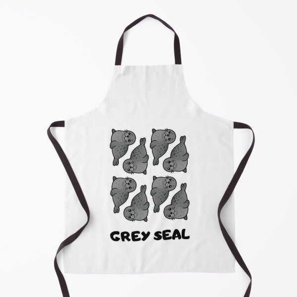 Item preview, Adorable Grey Seal Cartoon Sticker - Perfect for Marine Life Lovers designed and sold by Psycho-Crazy.