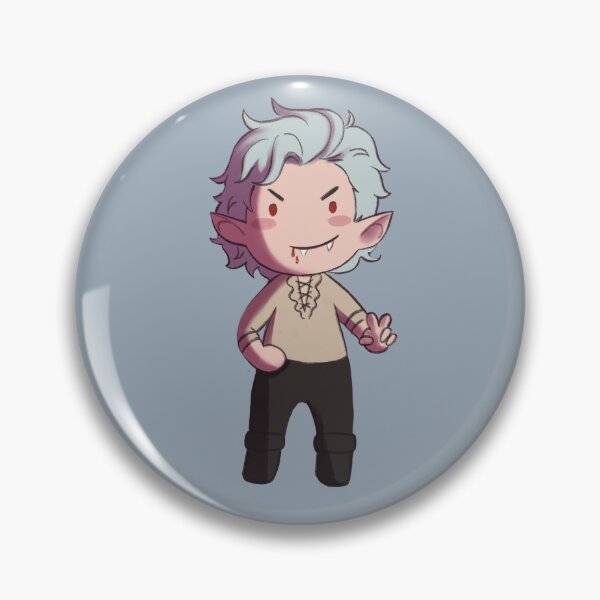 Item preview, Chibi Astarion – Cute Vampire Companion Fan Art from Baldur’s Gate 3 designed and sold by TheSpellboundArtist.