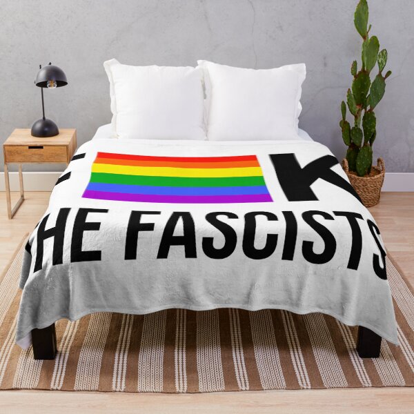 Item preview, F*** the fascists designed and sold by Rachel the Artist .