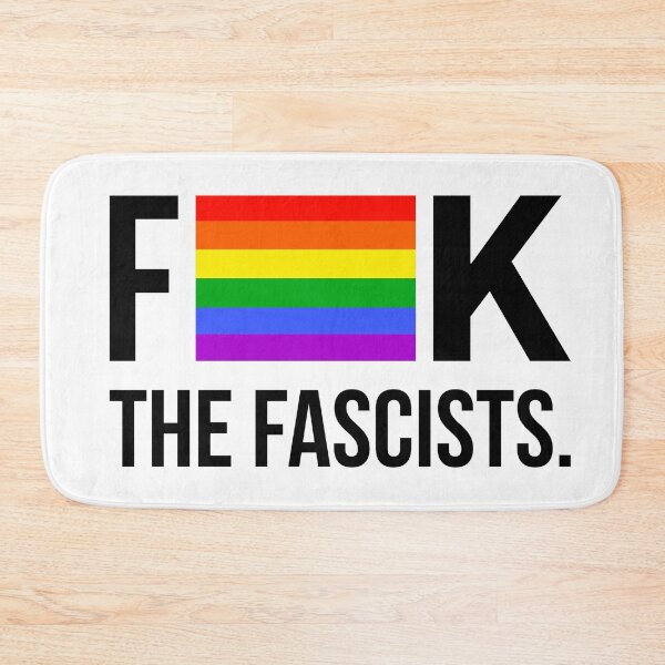 Item preview, F*** the fascists  designed and sold by Rachel the Artist .