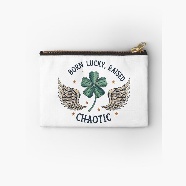 Item preview, Born lucky Raised chactic designed and sold by Lucky 777.