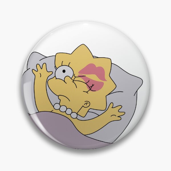 Artikelvorschau, Lisa Simpson wurde geküsst entworfen und verkauft von WillowTreeArt.