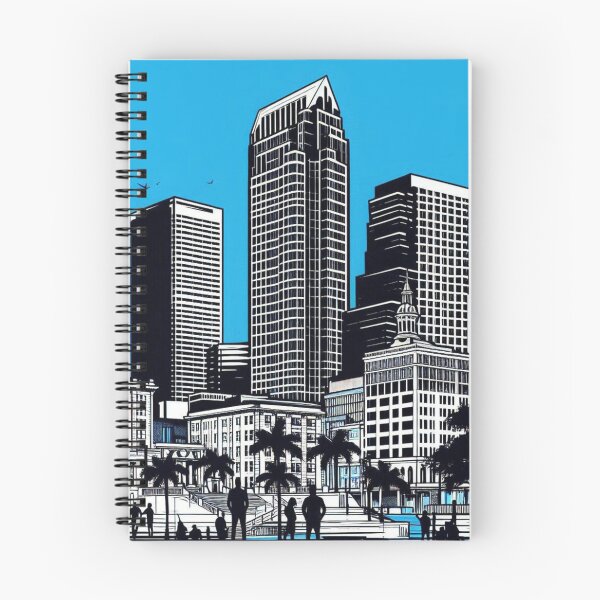 Item preview, Tampa City Vibes – Retro AI Vector Art of Urban Atmosphere for Travel, Street Style & City Lovers Apparel & Decor designed and sold by knalpot-design.