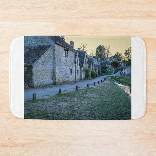 Item preview, Arlington Row Bibury at golden hour designed and sold by Martin Fenton.