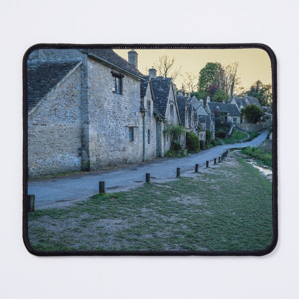 Item preview, Arlington Row Bibury at golden hour designed and sold by Martin Fenton.