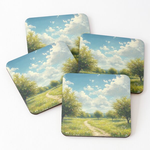 Item preview, Orchard and path, painting style designed and sold by ArtNames.