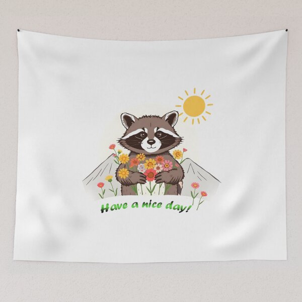 Item preview, Cute Little Trendy Raccoon Collection designed and sold by TrendyDesigne412.
