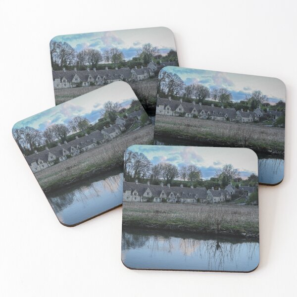 Item preview, Sunset over Arlington Row Bibury cotswolds designed and sold by Martin Fenton.