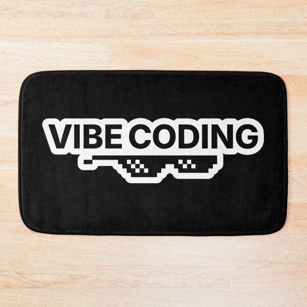 Item preview, Vibe Coding | Tech Meme Design designed and sold by WordVibe.