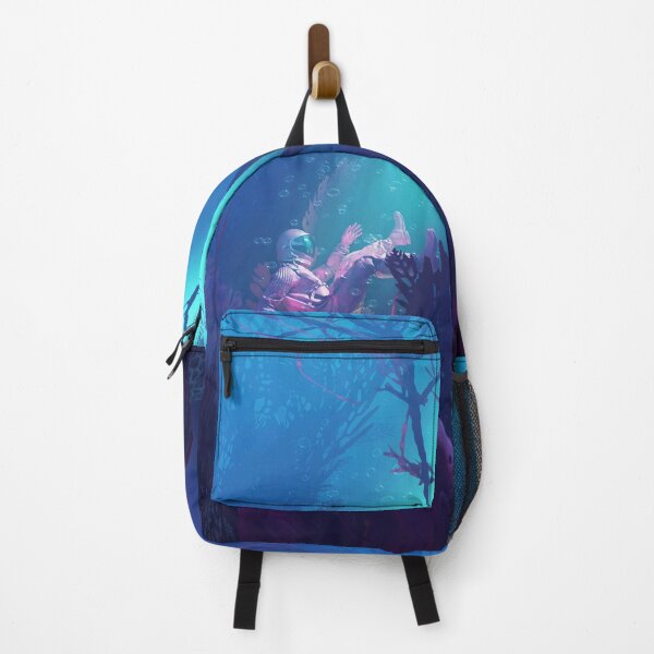 Item preview, Astronaut falling into the ocean designed and sold by nancymorenoart.