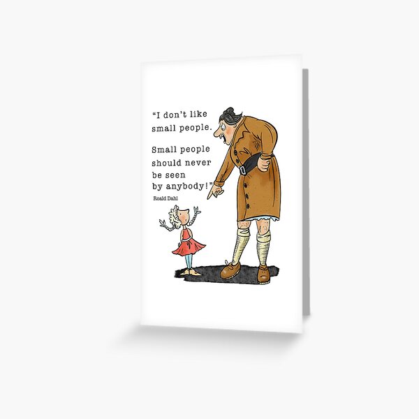 Item preview, Miss Trunchbull in colour with slogan designed and sold by Deanosdoodles.