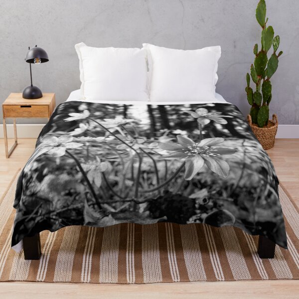 Item preview, Hepatica forest bw designed and sold by Jouko Lehto Photography.