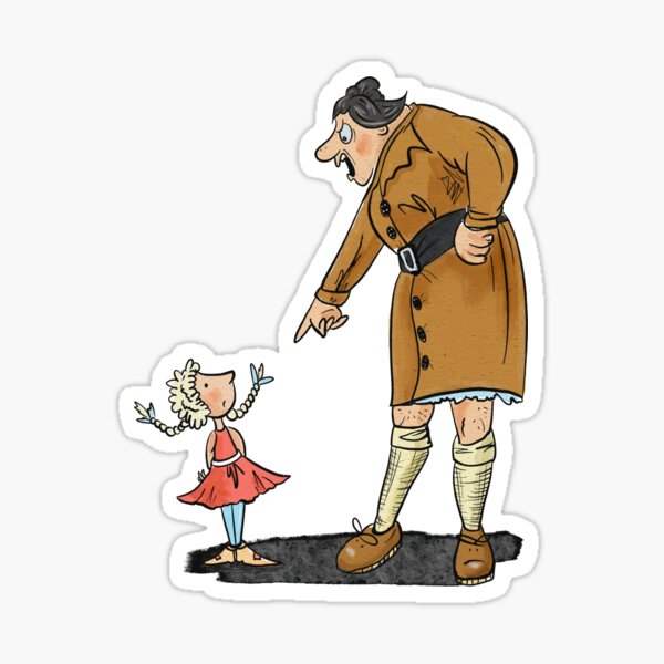 Item preview, Copy of Miss Trunchbull in colour  designed and sold by Deanosdoodles.
