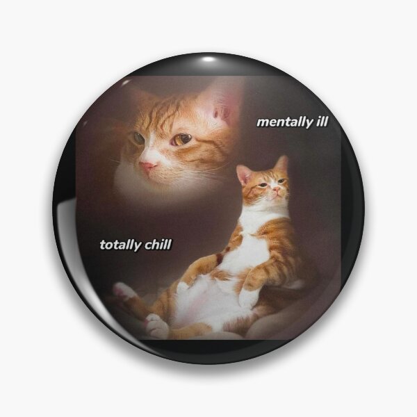 Item preview, mentally ill, totally chill designed and sold by cocksnot.