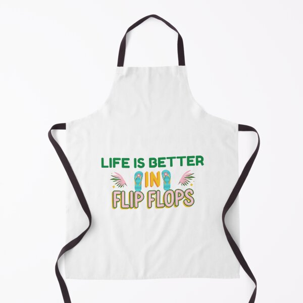 Item preview, Life is better in flip flops sticker designed and sold by AusomeStickers.