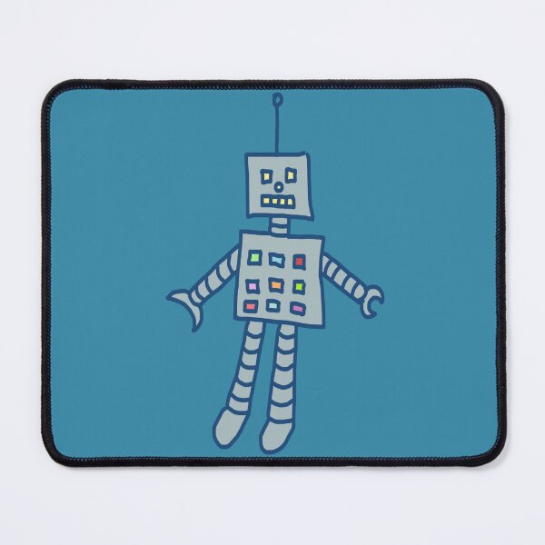 Item preview, Robot With Multi-Colored Buttons designed and sold by RepeatCandy.