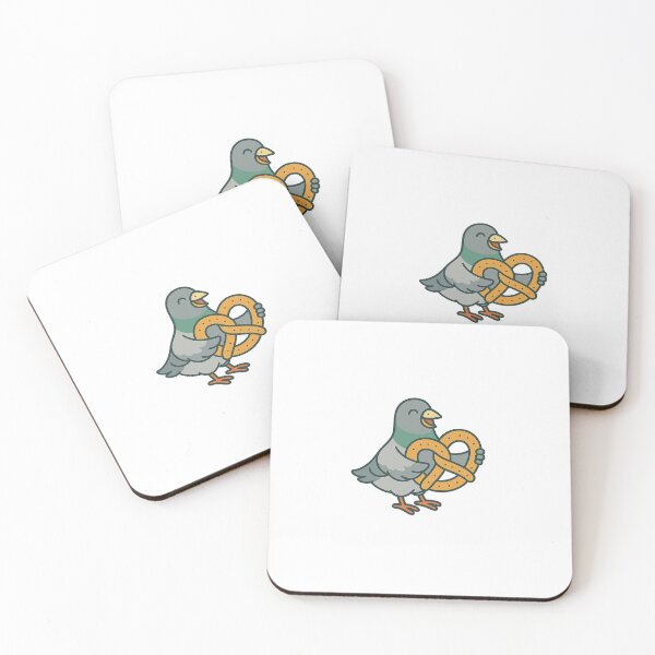 Item preview, Pretzel Bandit Pigeon designed and sold by CheekyCharme.